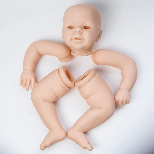 NPK 23inch Reborn Doll Kit Jaylan Lifesize Toddler Limited Edition DIY Doll Parts Unfinished