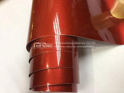 12/30/50/58X100CM/LOT FOR CHOICE Premium Blue High glossy diamond vinyl wrap film with air free bubble