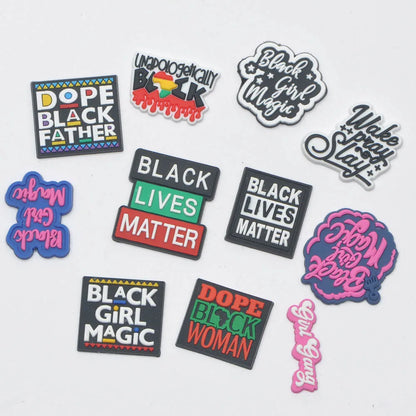Wholesale Custom Shoe Charms PVC I Can Not Breathe Shoe Accessories 2025 Bulk Charms