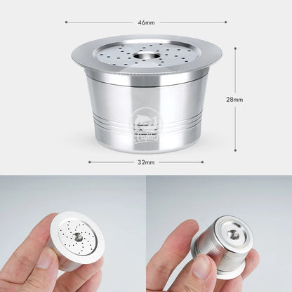 Reusable Coffee Capsule for Caffitaly Stainless Steel Refillable Crema Coffee Filter For TCHIBO Cafissimo K-Fee Coffee Machine