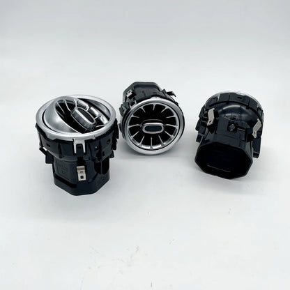 12/64 Colors LED Car A/C Nozzle Vents For Kia Stinger Ambient light Turbine Shape Air Outlet of Automobile Air Conditioner Refit