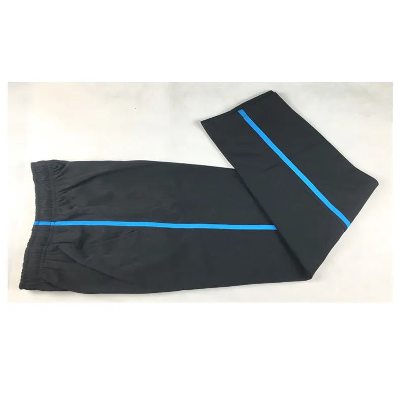 Summer Men Casual Sweatpants Men Jogger Basic Trousers Tracksuit Side Stripe Slim Thin Breathable Sportswear Track Pants