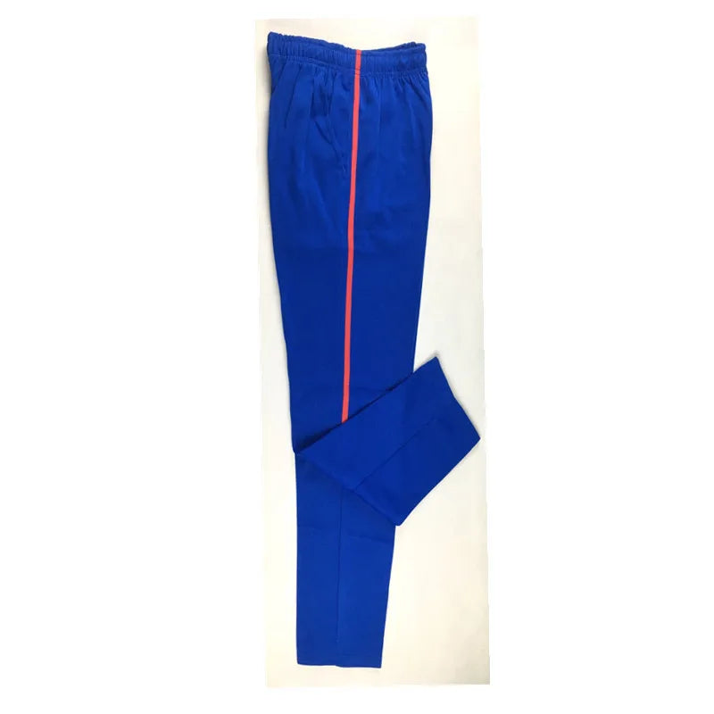 Summer Men Casual Sweatpants Men Jogger Basic Trousers Tracksuit Side Stripe Slim Thin Breathable Sportswear Track Pants