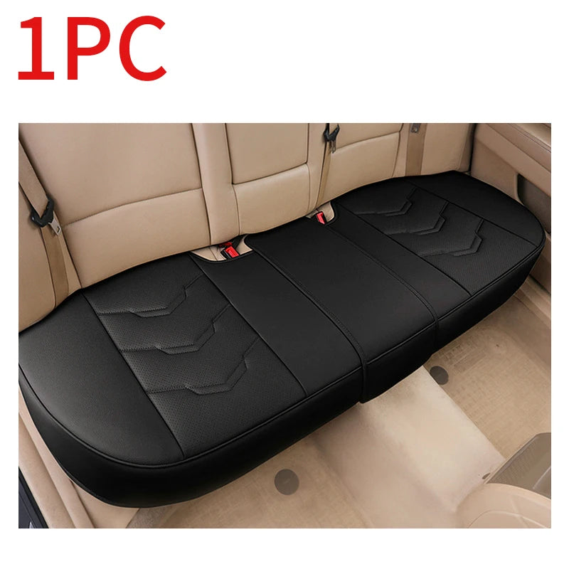 SEAMETAL Pu Leather Car Seat Cover Interior 5 Seater Cushion Protector Universal Four Seasons Automobile Seat Covers Accessories