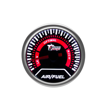 「DRAGON」 52MM Water Temp Oil Temp Oil Press Voltmeter Vacuum Tachometer RPM Boost Gauge Air Fuel Ratio EGT Gauge for 12 Volt Car
