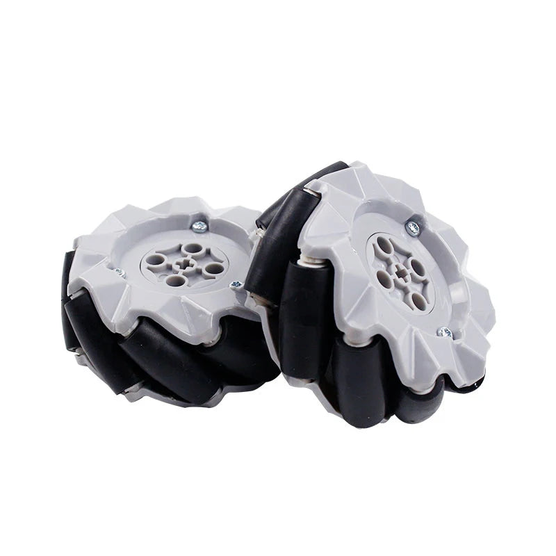 4pcs/set Mecanum Wheel Universal Omnidirectional Wheel for Legos TT N20 Motor Smart Car Robot Parts DIY Building Block Tire Toy