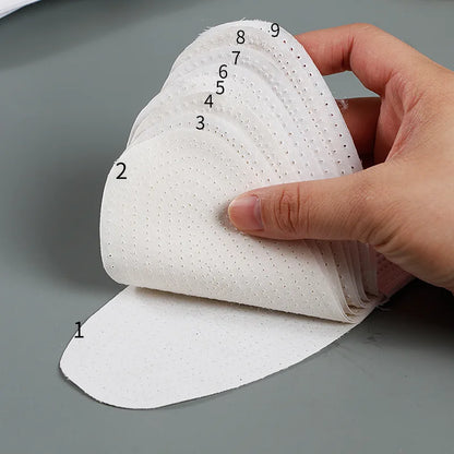 3 Pairs Nine-Layer Cotton Insoles,Men Women Sweat-Absorbent Insert,Breathable,Deodorant,Comfortable Durable Sport Shoe Sole
