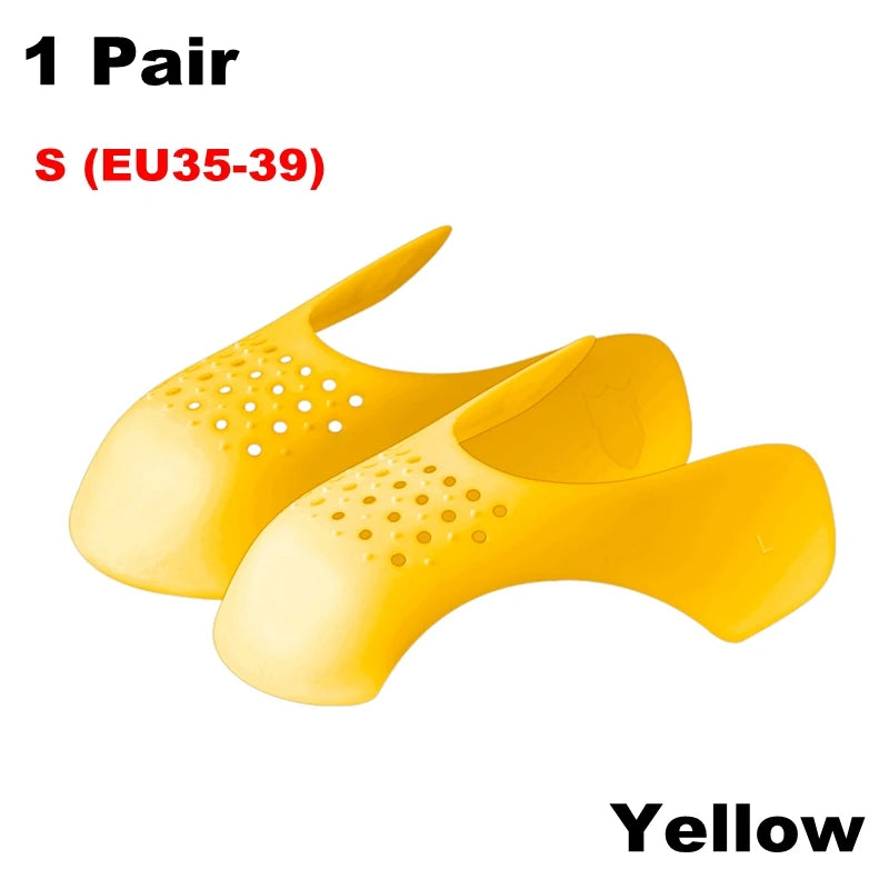 Crease Protector Shoe Anti Crease Bending Crack Toe Cap Support Shoe Stretcher Lightweight Keeping Shield Sneakers winter care