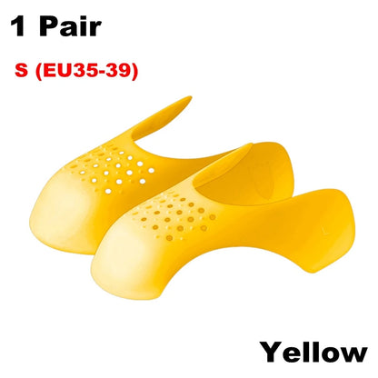 Crease Protector Shoe Anti Crease Bending Crack Toe Cap Support Shoe Stretcher Lightweight Keeping Shield Sneakers winter care