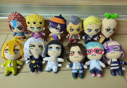 JoJoss Bizarre Adventure Golden Wind Buccellati Abbacchio Fugo Yoshikage Kira Rohan Kishibe Josuke Higashikata Jotaro Kujo plush