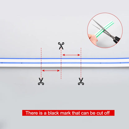 Car Hood Daytime Running Light Strip Waterproof Flexible LED Auto Decorative Atmosphere Lamp Ambient Backlight 12V Universal