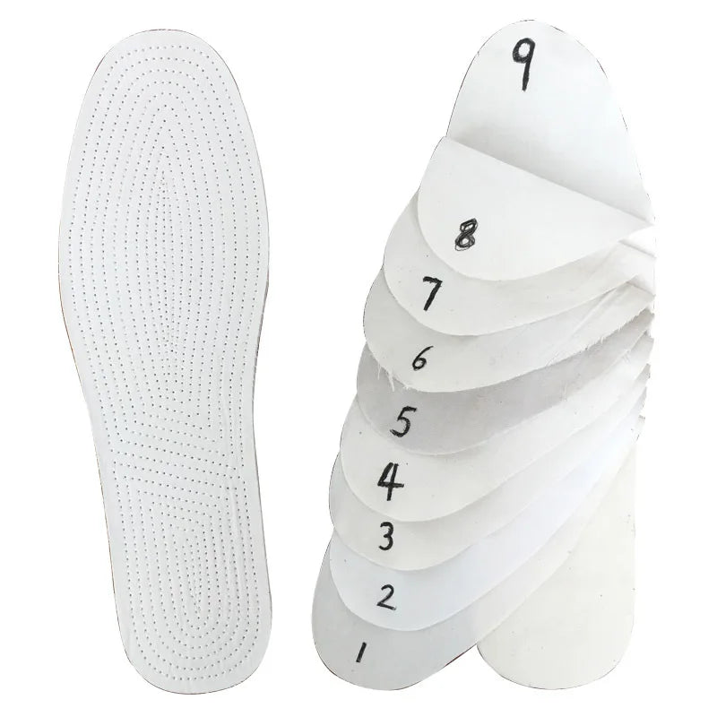 3 Pairs Nine-Layer Cotton Insoles,Men Women Sweat-Absorbent Insert,Breathable,Deodorant,Comfortable Durable Sport Shoe Sole