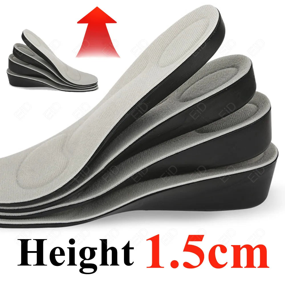 EiD Height increase insoles for growth arch support orthopedic Shoe Heel inserts Cushion Height Lift Taller Foot care Pad Unisex