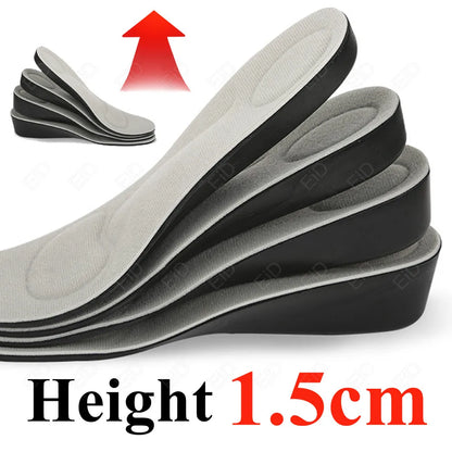 EiD Height increase insoles for growth arch support orthopedic Shoe Heel inserts Cushion Height Lift Taller Foot care Pad Unisex