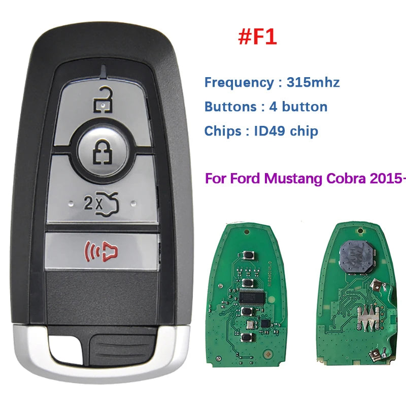 CN018109 315/434/868/902 Remote Key For Ford Edge Explorer Expedition Fusion Mondeo F150 Replacement Smart Keyless Proximity