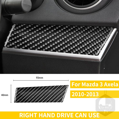 Whole Interior Stickers For Mazda 3 Axela 2010-2013 Carbon Fiber Car Accessories Dash Trim Gear Shift Console Cover Molding