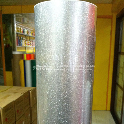 12/30/50/58X100CM/LOT FOR CHOICE Premium Blue High glossy diamond vinyl wrap film with air free bubble
