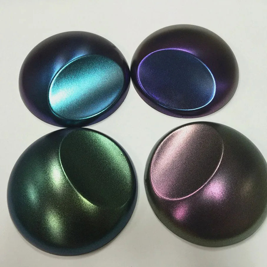 Premium Gloss Chameleon Pearl Glitter Metallic Green purple Vinyl Car Wrap Foil With Air Release Diamond Car Sticker Decal