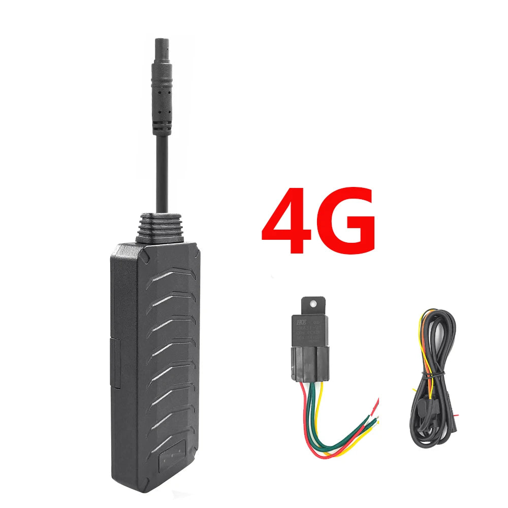 Global 2G 3G 4G Moto Car GPS Tracker SOS Voice Cut Off Oil Towed Away ACC status Alarm Super GSM GPS Antenna Tracking Locator