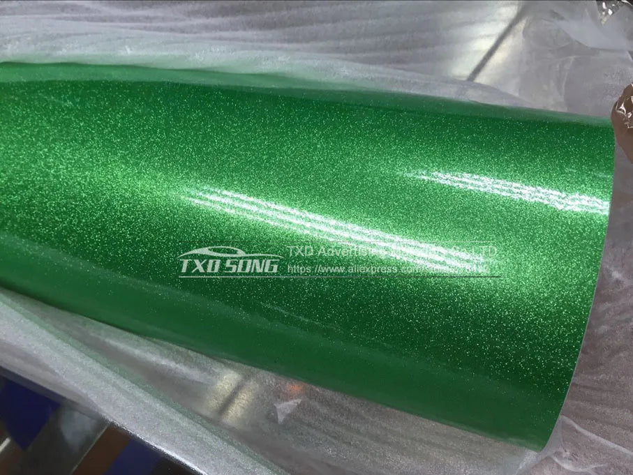 12/30/50/58X100CM/LOT FOR CHOICE Premium Blue High glossy diamond vinyl wrap film with air free bubble