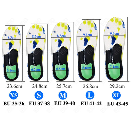 Orthotic Insole Arch Support Flatfoot Orthopedic Insoles for feet Flat Foot Health Shoe Sole Pad insoles for Shoes insert padded