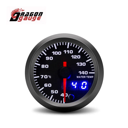 DRAGON GAUGE 52mm Car Tachometer PRM Boost Gauge Voltage EGT Gauge Water Temp Oil Temp Oil Pressure Car Gauge Fit for 12V Car