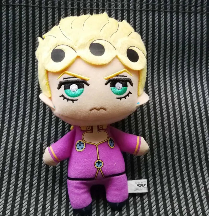 JoJoss Bizarre Adventure Golden Wind Buccellati Abbacchio Fugo Yoshikage Kira Rohan Kishibe Josuke Higashikata Jotaro Kujo plush