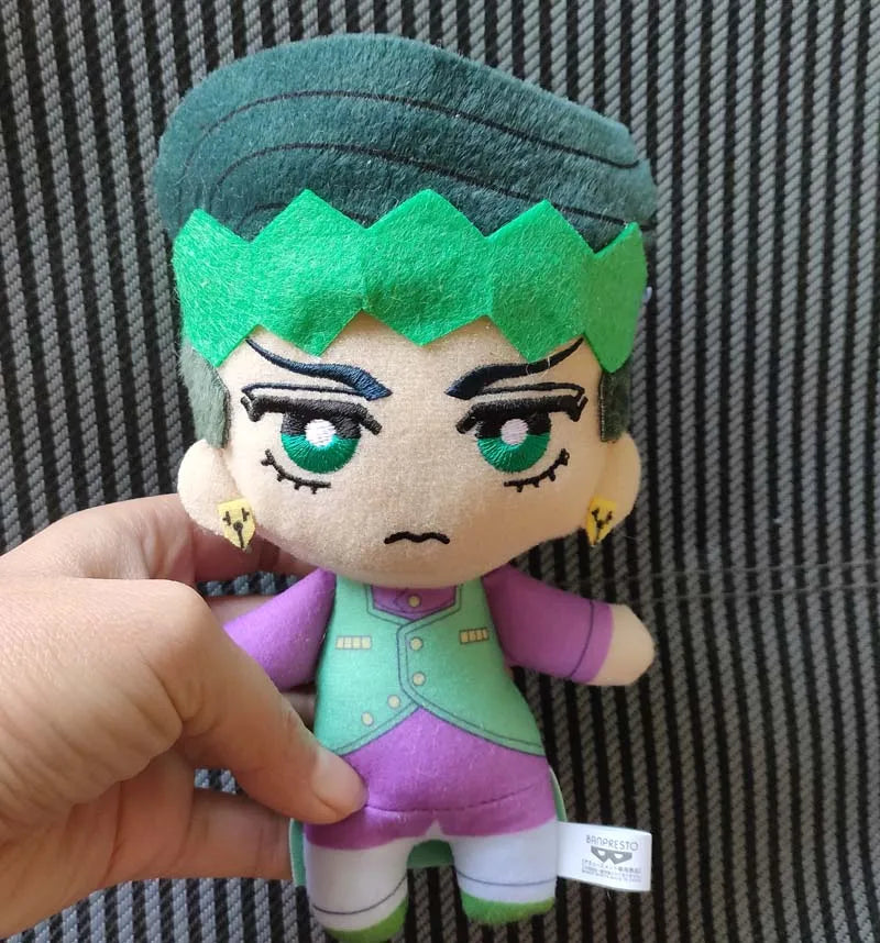 JoJoss Bizarre Adventure Golden Wind Buccellati Abbacchio Fugo Yoshikage Kira Rohan Kishibe Josuke Higashikata Jotaro Kujo plush