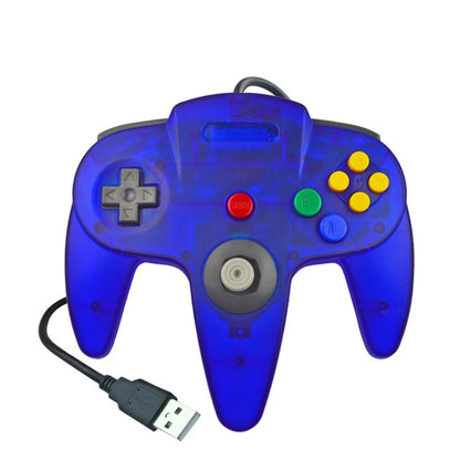 USB Wired Gamepad N64 Joystick Gamepad Controller for Mac Computer PC Handle USB Gamepad