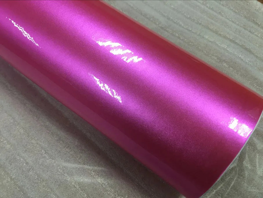 Gloss Metallic Gunmetal Vinyl Wrap Candy Glossy Grey Car Film Sticker With Air Bubble Auto Motorcycle Wrapping Covering Foil