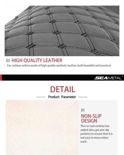 Four Seasons Universal Car Seat Cover Luxury PU Leather Car Seat-cover Cushion Protector Mat For Most Car Sedan SUV&Hatchback