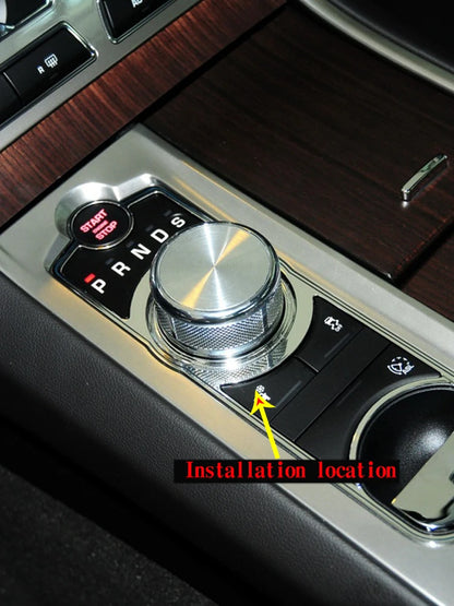 For Jaguar XF 2012-2015 Aluminum Alloy Car Central Control Gear Shift Panel Buttons Covers Stickers Trim Interior Accessories