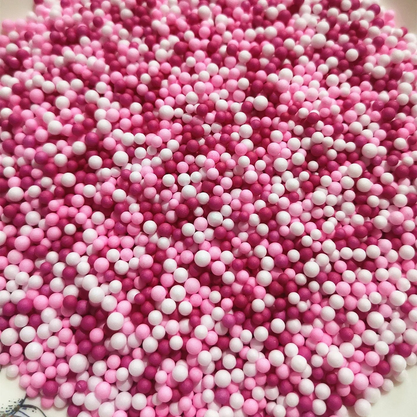 12L DIY Snow Mud Particles Accessories Slime Balls Small Tiny Foam Beads For Floam Filler For DIY Supplies 2-4mm