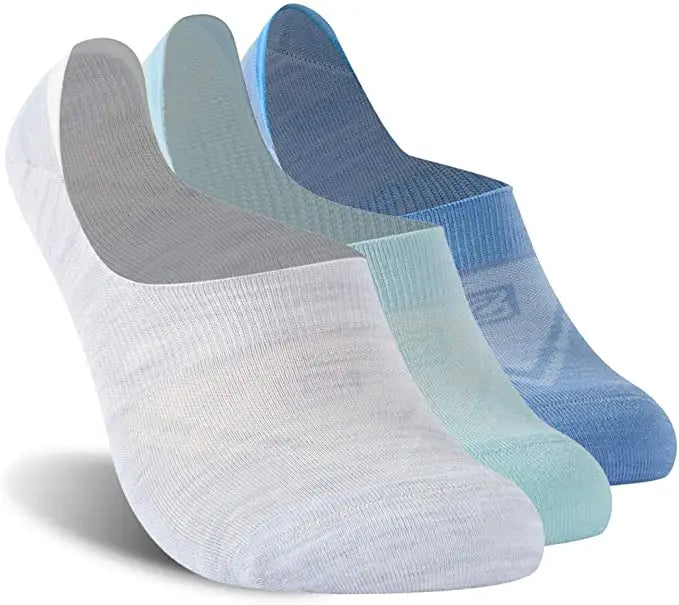 ZEALWOOD Merino Wool Running Socks Men Women No Show/Ankle/Crew Anti-blister Cushion Athletic Socks Ultra-Light Tennis 1/3 Pairs