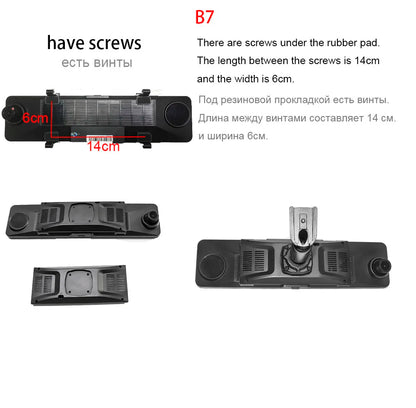 HGDO B30 Back Plate for Rear View Mirror Recorder Mounting Bracket for Car DVR Dash Cam Universal Mounts Holders Video for Cars