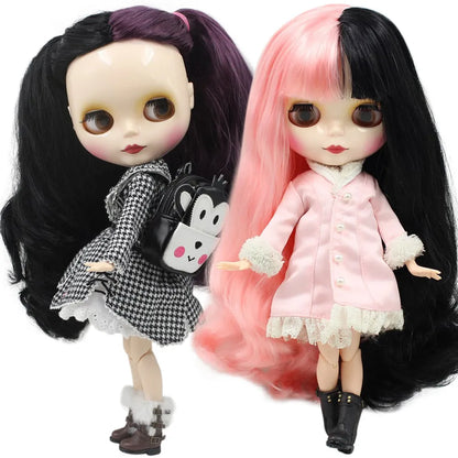 ICY DBS Blyth Doll Series Yin-yang hair style like Sia white skin 1/6 BJD ob24 anime cosplay