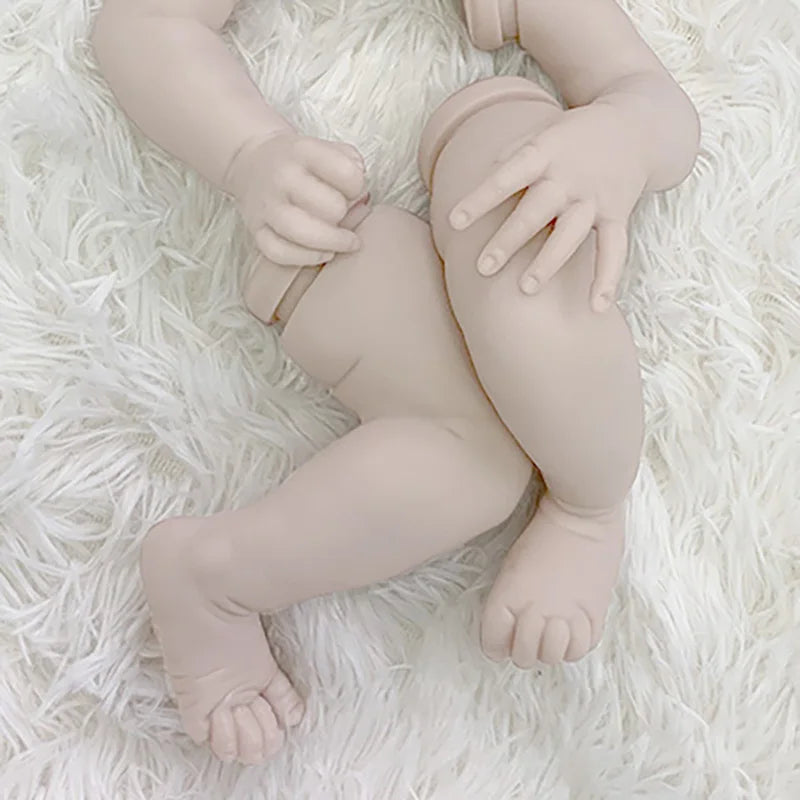 NPK 19 Inch Limited Edition Ava Reborn Doll Kit Soft Touch Fresh Color with Certificate Included Vinyl