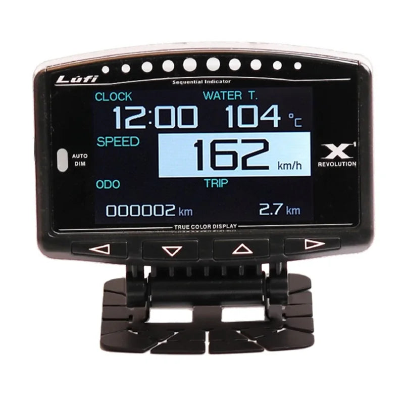 [Lufi X1] Revolution OBD OBD2 Smart Digital Multi Meter Gauge (International/English Version)