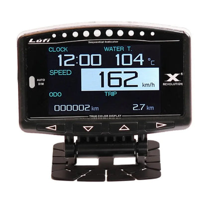 [Lufi X1] Revolution OBD OBD2 Smart Digital Multi Meter Gauge (International/English Version)