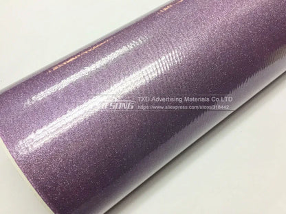 12/30/50/58X100CM/LOT FOR CHOICE Premium Blue High glossy diamond vinyl wrap film with air free bubble