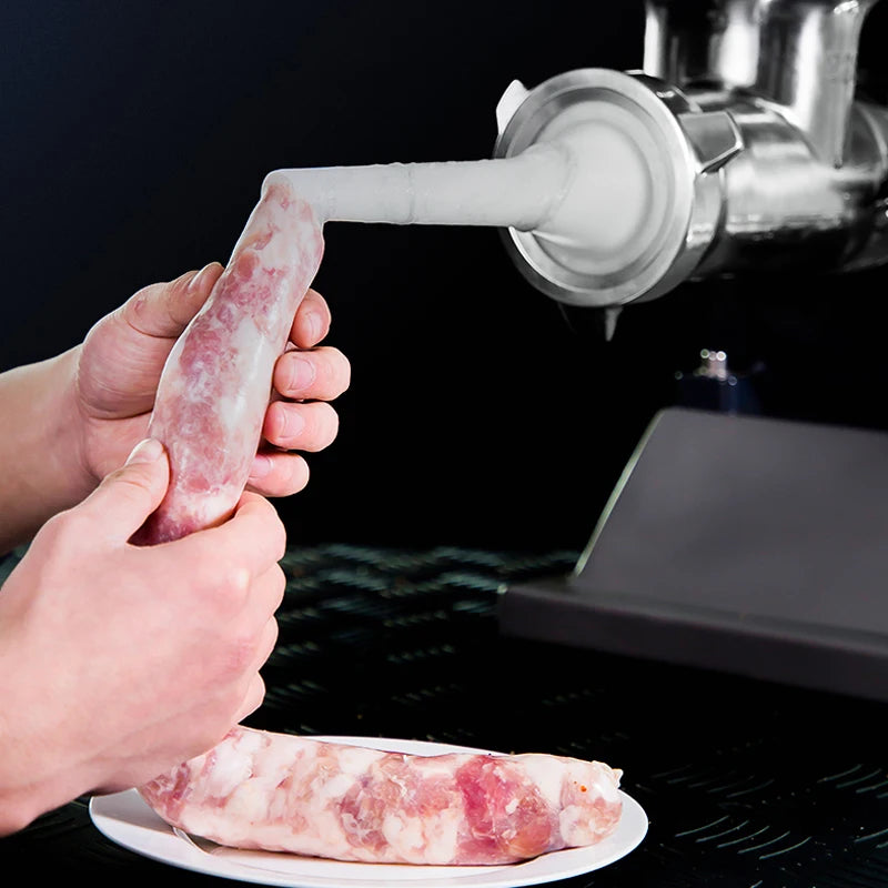 Meat Grinder Machine Electric Powerful Fish Mincer 2200W Stainless Steel Commercial Household Sausage Filler Maker