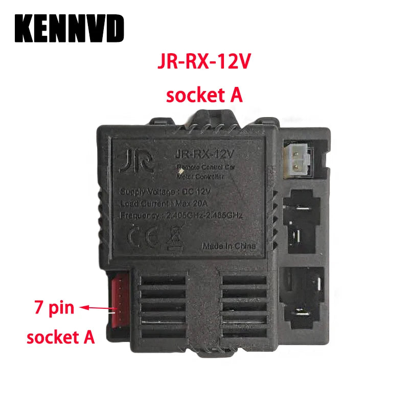 Children's Electric Ride on Car 2.4G Bluetooth Remote Control Receiver Motherboard Transmitter Parts JR-RX-12V JR-RX-6V JR1603