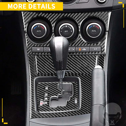 Whole Interior Stickers For Mazda 3 Axela 2010-2013 Carbon Fiber Car Accessories Dash Trim Gear Shift Console Cover Molding