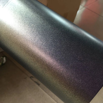 Premium Gloss Chameleon Pearl Glitter Metallic Green purple Vinyl Car Wrap Foil With Air Release Diamond Car Sticker Decal
