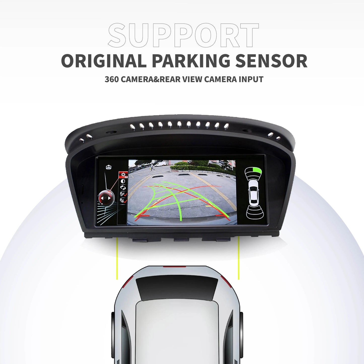 Wireless Apple CarPlay Android 15 Auto Car Multimedia For BMW 5 3 Series E60 E61 E62 E63 E90 E91 E92 E93 CCC CIC Radio GPS 4G
