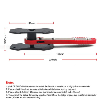 Red Blue Car Ratchet Brake Piston Spreader Caliper Pad Portable Install Tool Press