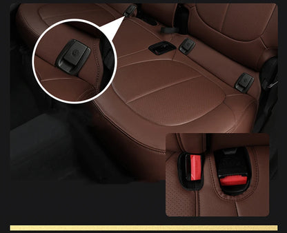 Custom Fit for 2024 2025 Subaru Crosstrek Premium Sport Limited Wilderness Base Car Accessories Seat Covers 5 Seats Leather