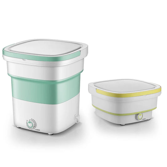 Folding Clothes Washing Machine Portable Semi-Automatic for Children