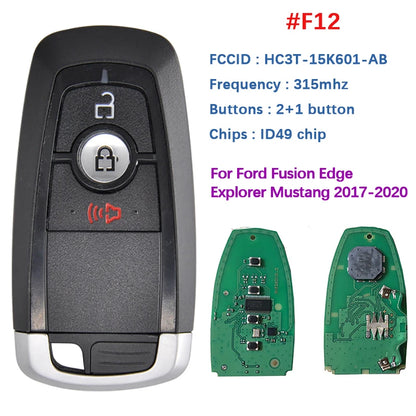 CN018109 315/434/868/902 Remote Key For Ford Edge Explorer Expedition Fusion Mondeo F150 Replacement Smart Keyless Proximity