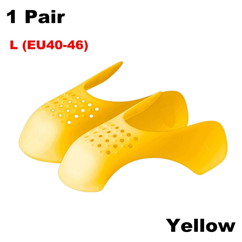 Crease Protector Shoe Anti Crease Bending Crack Toe Cap Support Shoe Stretcher Lightweight Keeping Shield Sneakers winter care